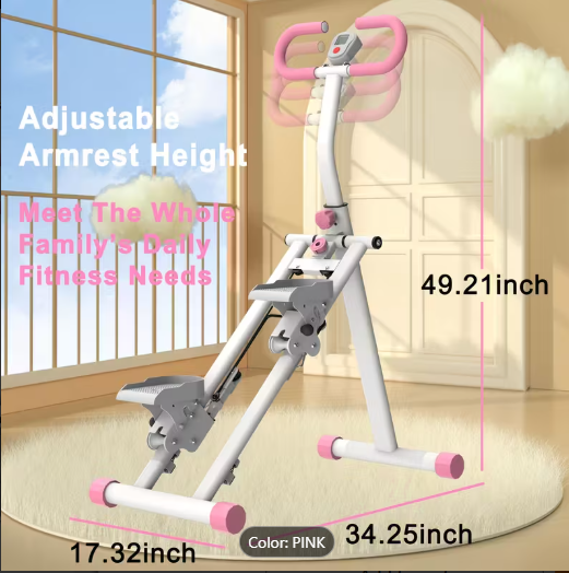 Dulux Fitness™ Stair Stepper with Handlebar for Full-Body Workout