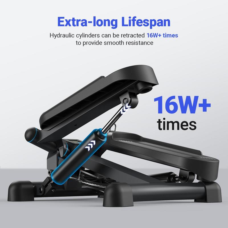 MERACH Steppers for Exercise, Mini Stepper with 330LBS Loading Capacity, Compact Size Workout Equipment for Home Gym