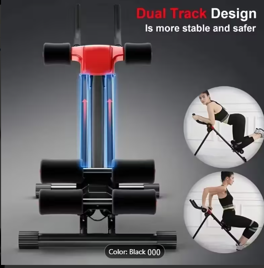 Dulux Fitness™ Dual Track Adjustable Ab Trainer