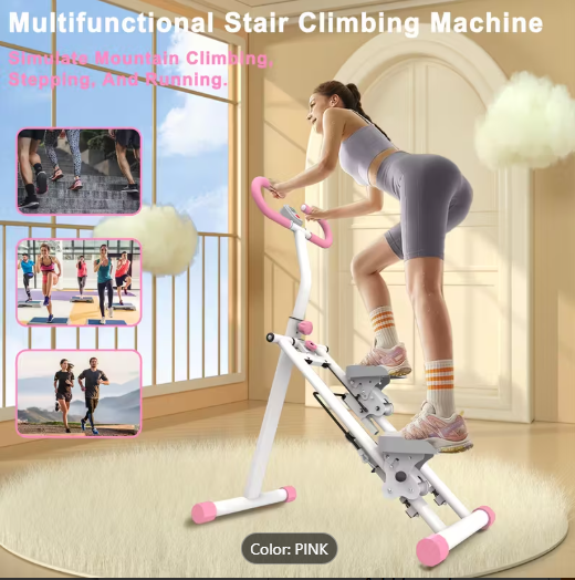 Dulux Fitness™ Stair Stepper with Handlebar for Full-Body Workout
