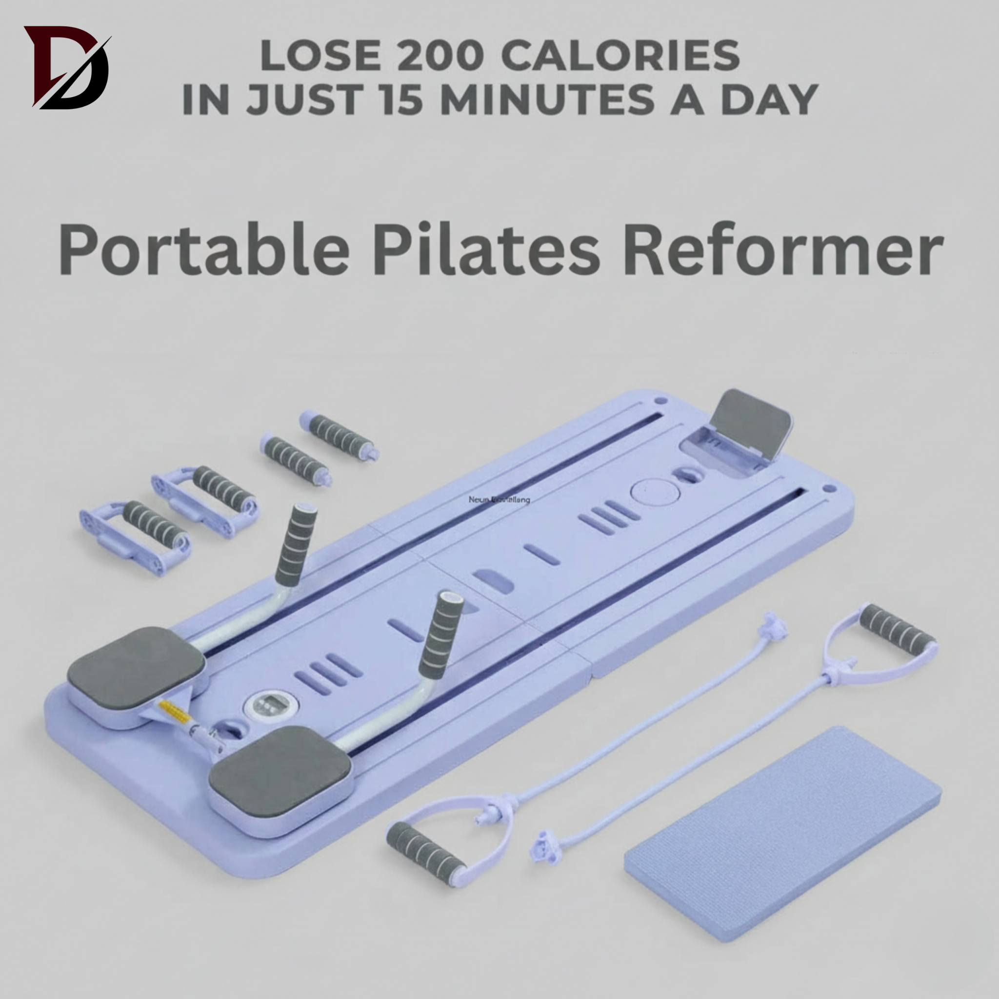Multipurpose Foldable Pilates Reformer Board for Home Workout