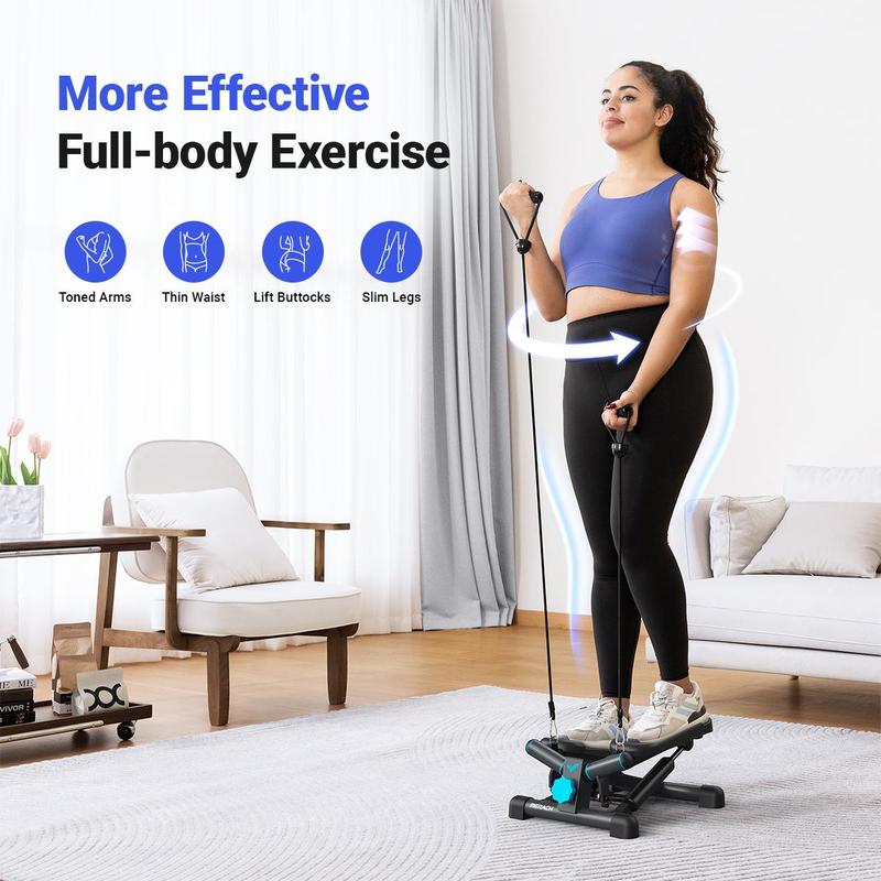 MERACH Steppers for Exercise, Mini Stepper with 330LBS Loading Capacity, Compact Size Workout Equipment for Home Gym